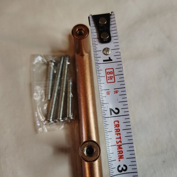 Nizado 2.5" Cabinet Handles Rose Gold Drawer Pulls Stainless Steel Hardware - Picture 9 of 9